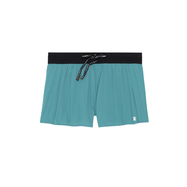 BanditRunning_WomensVento3"SplittyRunShort_GulfStream_Front