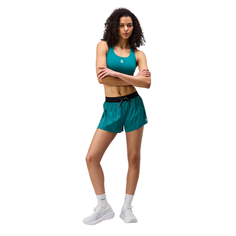 BanditRunning_WomensVento3"SplittyRunShort_GulfStream_Front1
