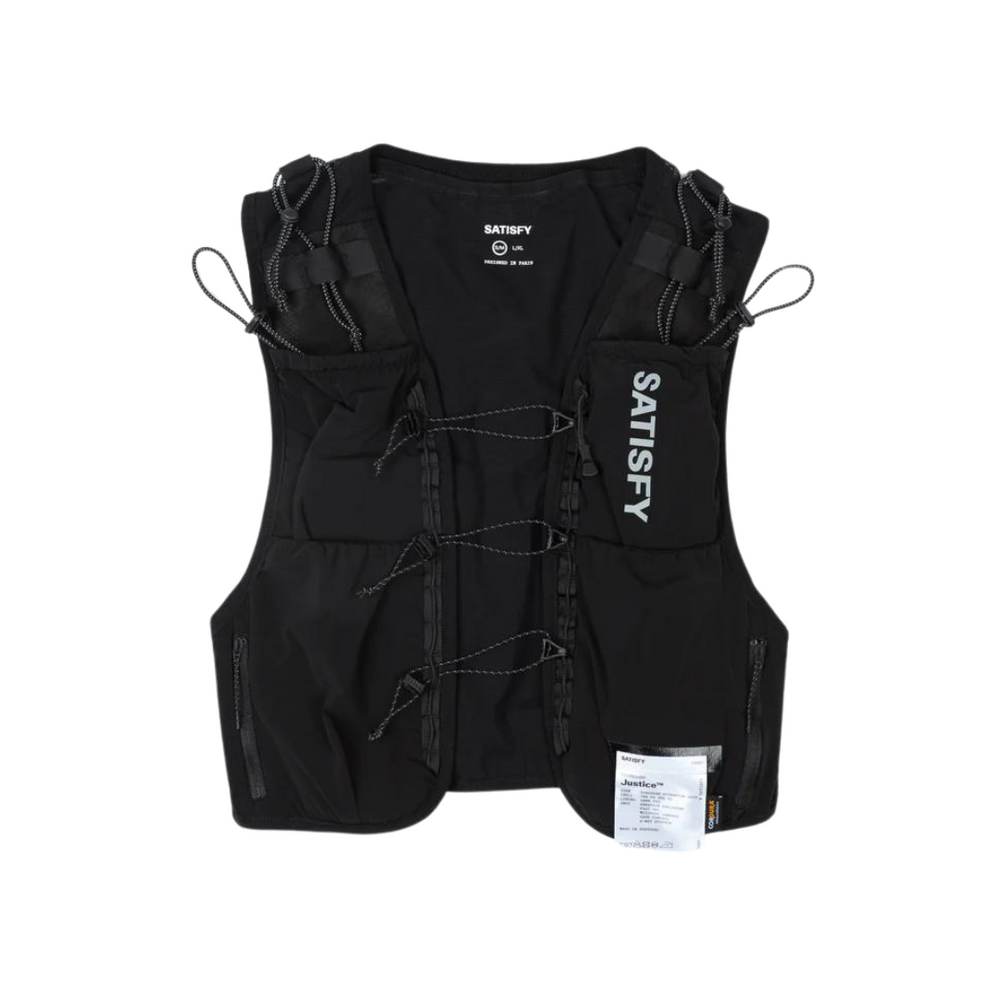 Satisfy Running Justice Cordura Hydration Vest 5L - Black