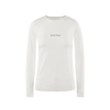 District Vision Women's Lightweight Long Sleeve Fitted Tee - Lunar White