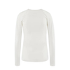District Vision Women's Lightweight Long Sleeve Fitted Tee - Lunar White