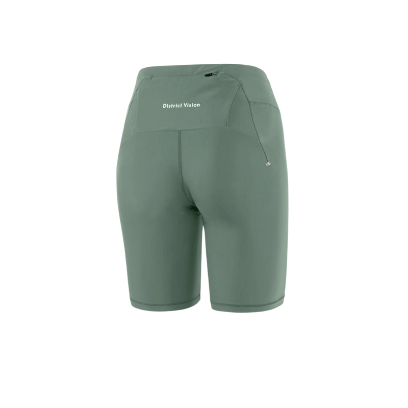 DistrictVision_Women's7inPocketed_HalfTights_CoolSage_Back