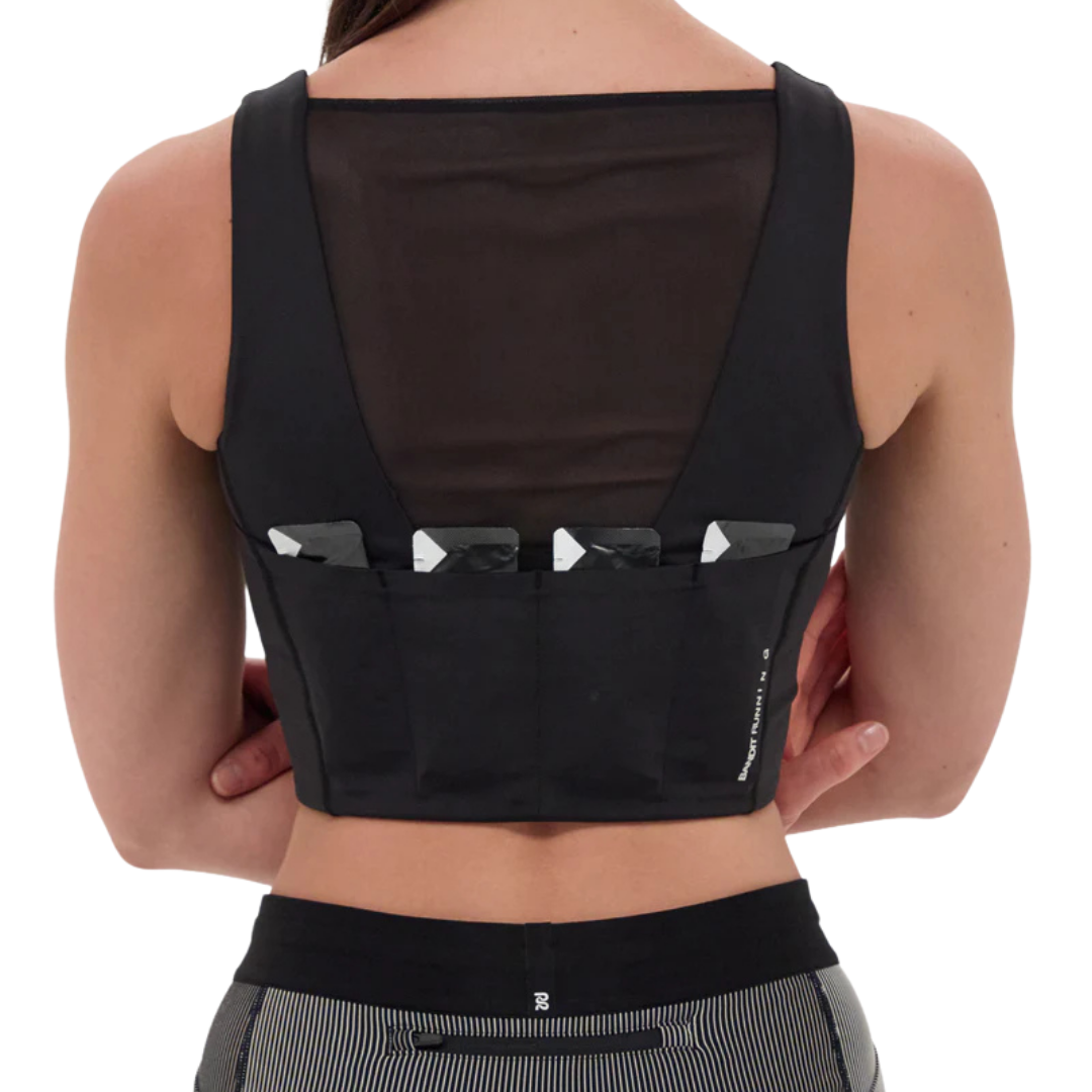 Bandit Running Stamina™ Vela Race Crop - Black