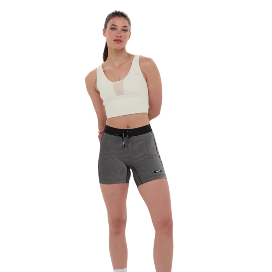 Bandit Running Stamina™ Vela Race Crop - Chalk