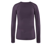 DistrictVision_Women'sLightweight_LongSleeveFittedTee_Plum_Back
