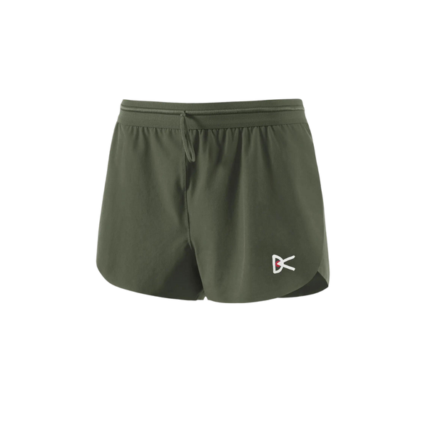 DistrictVision_Women's3inSplit_Shorts_Ivy_Front