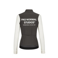 Pas Normal Studios Women's Mechanism Long Sleeve Jersey - Off White Charcoal