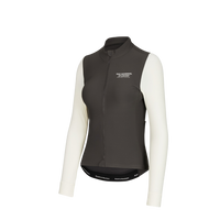 Pas Normal Studios Women's Mechanism Long Sleeve Jersey - Off White Charcoal