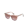 ARTICLE ONE EYEWEAR EMELINE - White Color / Pink Amber_Side1