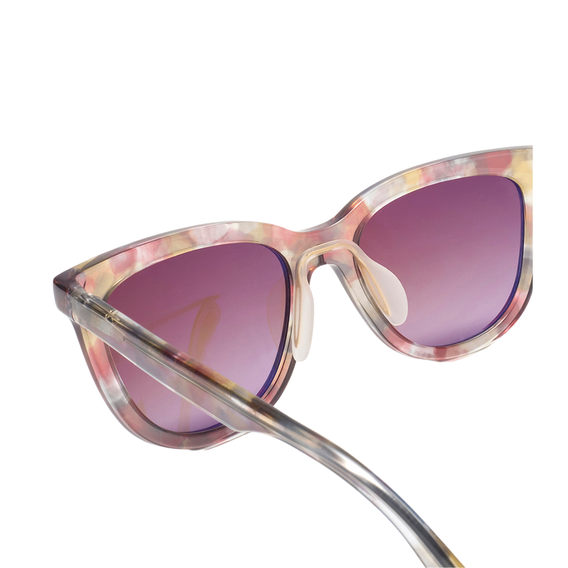 ARTICLE ONE EYEWEAR EMELINE - White Color / Pink Amber_Side2