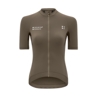 UniversalColours_MonoWomens_ShortSleeveJersey_MidDarkBrown_Front