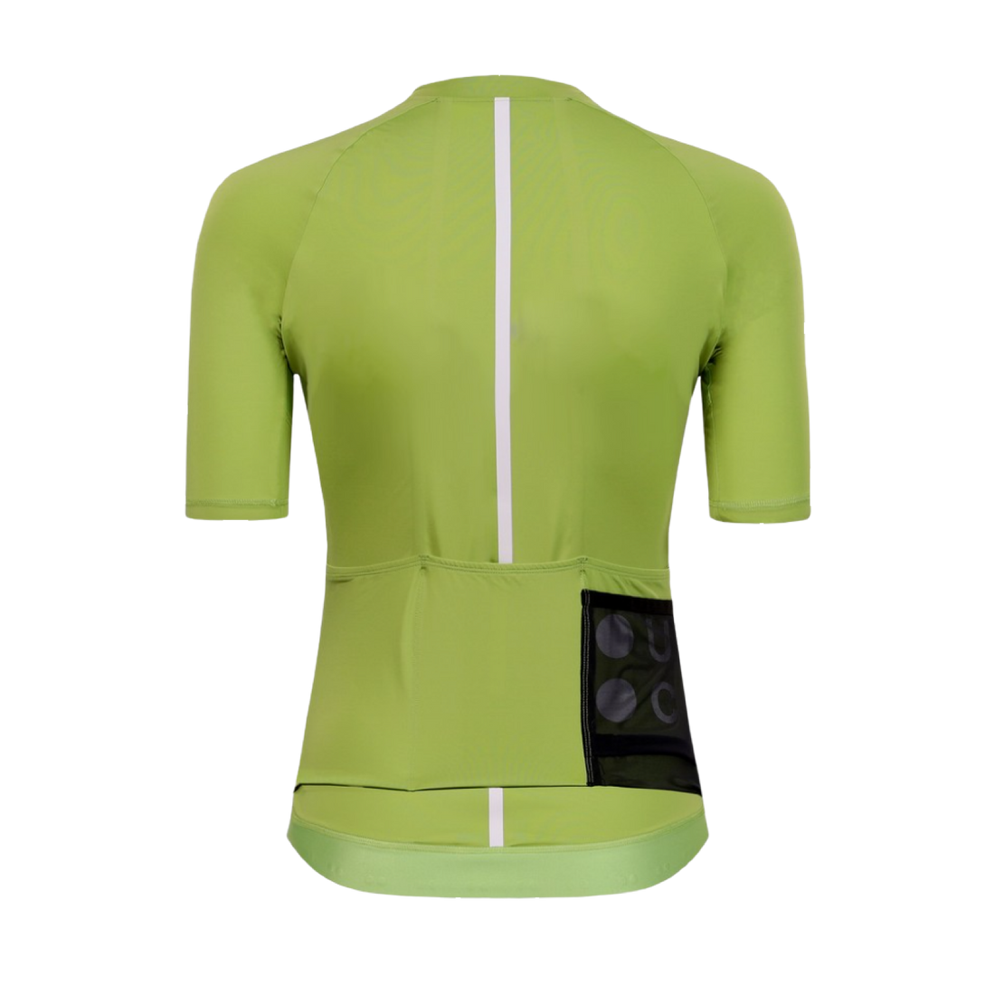 UniversalColours_MonoWomensShort_SleeveJersey_SpringGreen_Back